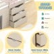 3-In-1 Twin Loft Bed with Slide Ladder Drawers for Kids Teens