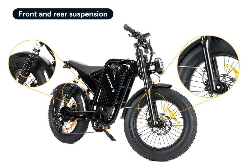 Fortis FatBro Plus 48V 13Ah Fat Tyre Electric Bike
