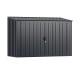 6.3 x 2.8 FT Metal Outdoor Storage Shed Rustproof Steel Tool Shed with Lockable Door