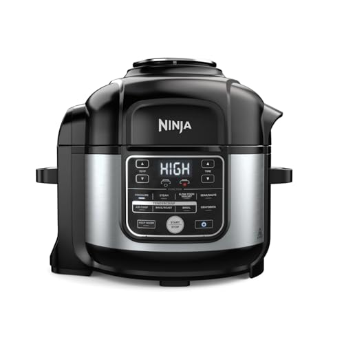 Ninja® Foodi® 10 in 1 6.5 Quart Pro Pressure Cooker Air Fryer Multicooker, Stainless, OS300: Home &amp; Kitchen