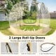 11 x 11 Feet Clear Dome Pop up Bubble Tent with Carrying Bag for 6-10 People