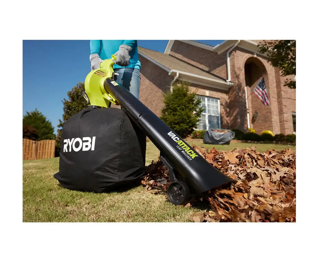 RY40451-2B 40V Vac Attack Cordless Leaf Vacuum/Mulcher with (2) 5.0 Ah Batteries and (1) Charger