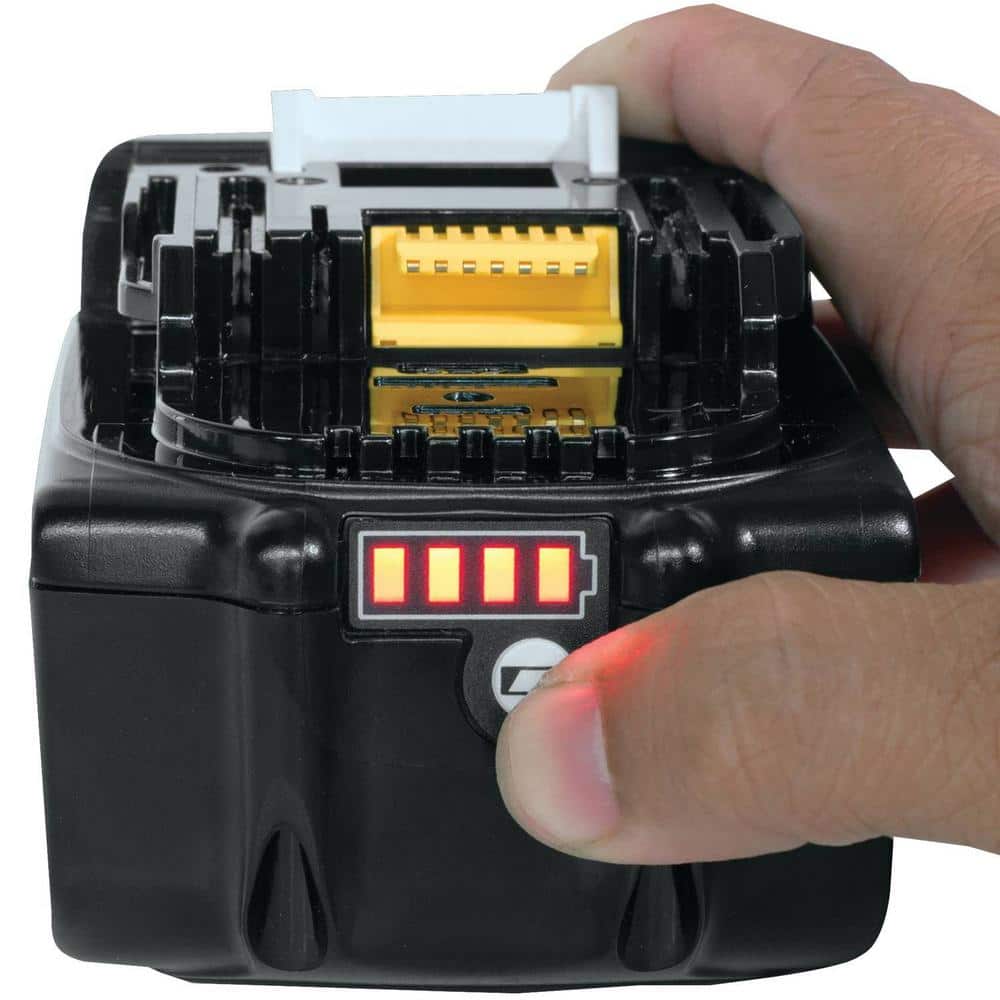 18-Volt LXT Battery and Rapid Optimum Charger Starter Pack (5.0Ah) with bonus 18V LXT Brushless Cut-Off/Angle Grinder BL1850BDC2XAG04