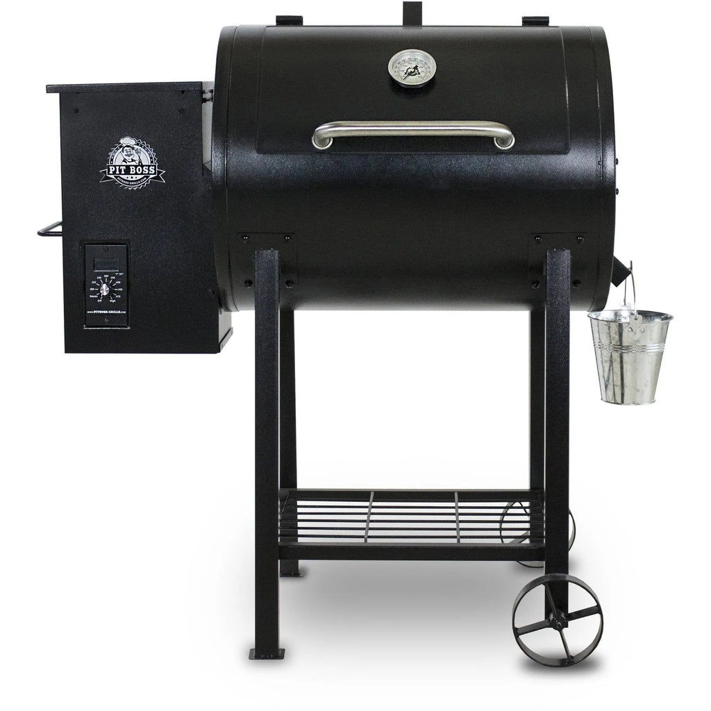 Pit Boss 700FB Wood Fired Pellet Grill with Flame Broiler, 700 Sq. In. Cooking Space