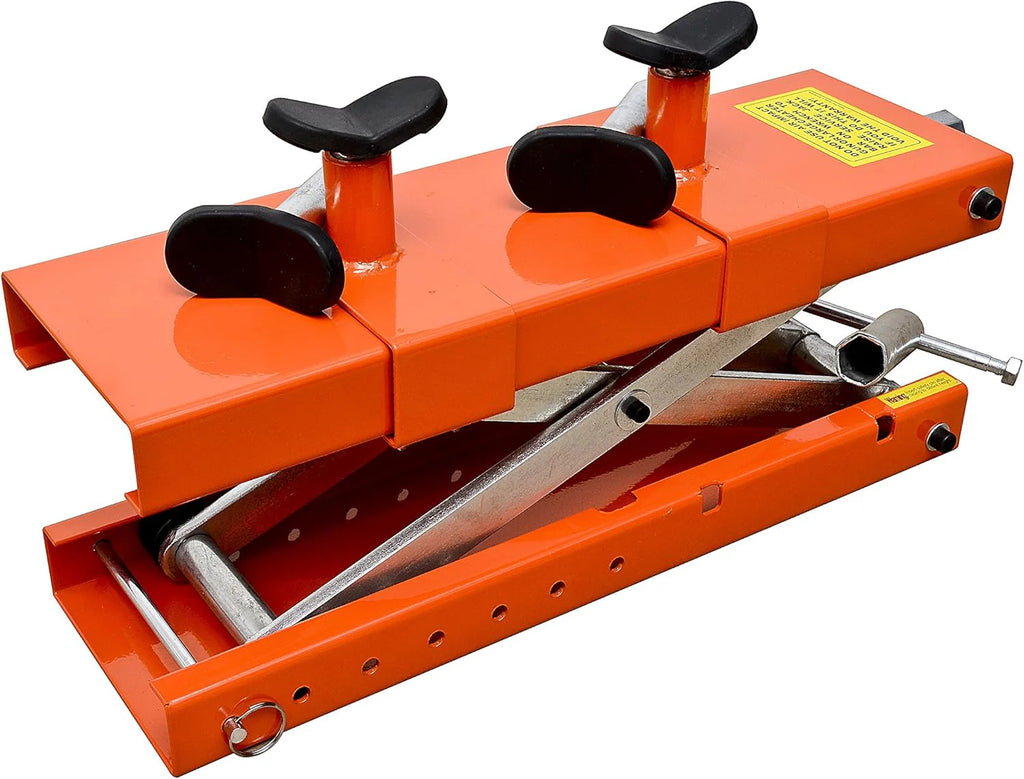 APlusLift MT1500X 1500LB Air-Operated Motorcycle & ATV Lift Table �C 48" Wide with Side Extensions, 2-Year Warranty