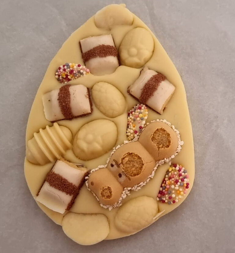 Amazing White Chocolate Easter Eggs