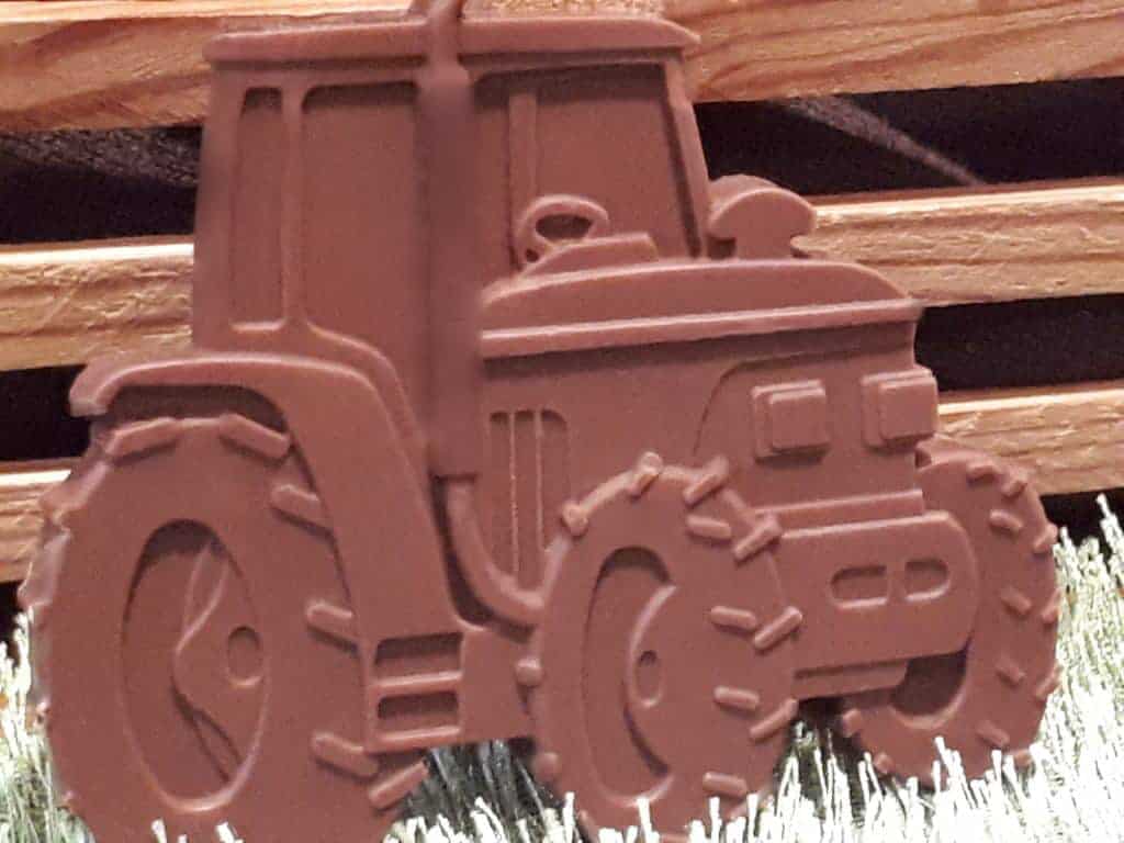 Captivating Chocolate Tractor