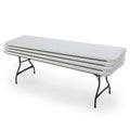 Lifetime 4-Pack Commercial Stacking 8 ft Folding Table ??White (80344)