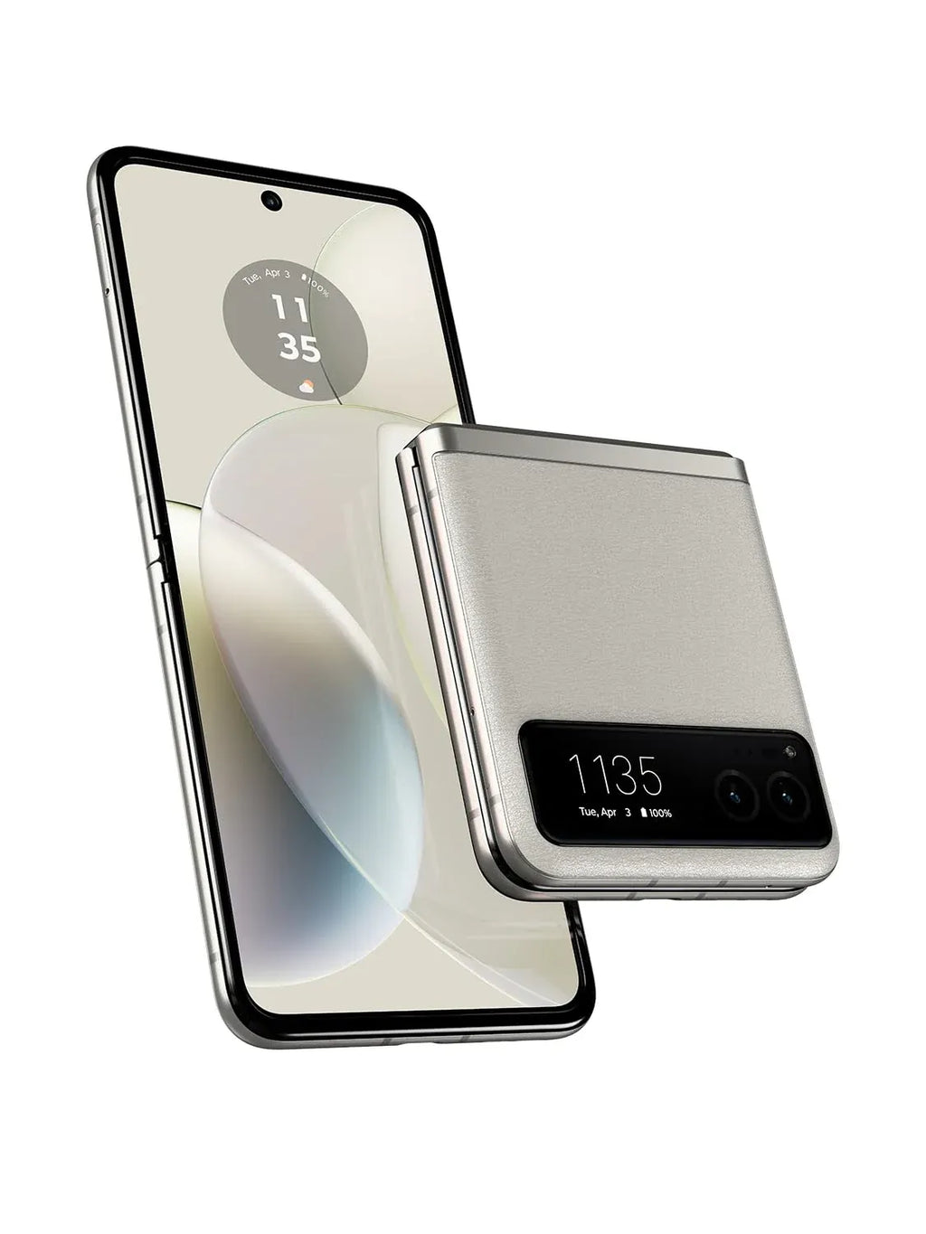 Motorola razr | 2023 | Unlocked | Made for US 8/128 | 32MP Camera | Vanilla Cream, 73.95 x 170.82 x 7.35mm