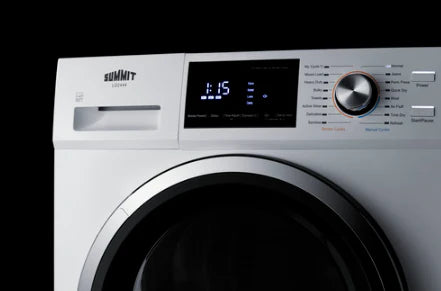 Summit 24” Wide Energy Star Certified 208/204V Heat Pump Dryer