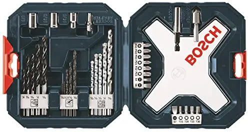 BOSCH CLPK22-120 12V Max Cordless 2-Tool 3/8 in. Drill/Driver and 1/4 in. Impact Driver Combo Kit with 2 Batteries, Charger and Case,Blue