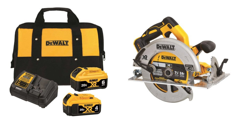 20V MAX 7 1/4�± Circular Saw and Lithium Ion Battery Starter Kit