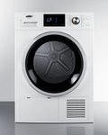 Summit 24” Wide Energy Star Certified 208/204V Heat Pump Dryer