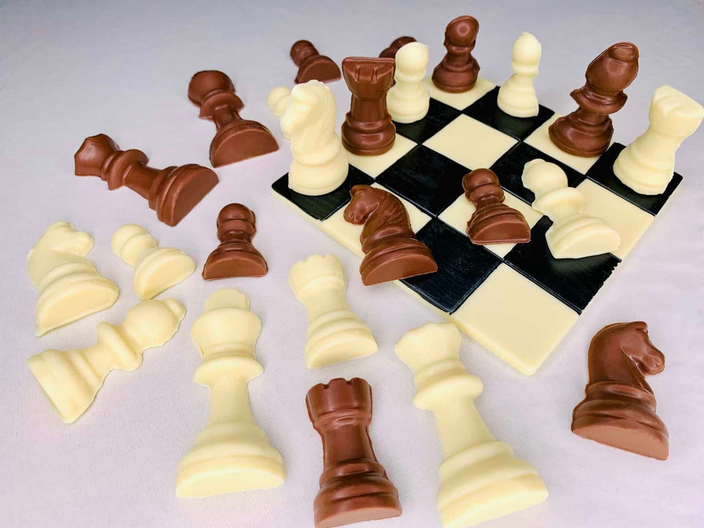 The Perfect Gift for Chocolate and Chess Lovers: The Chocolate Chess Set