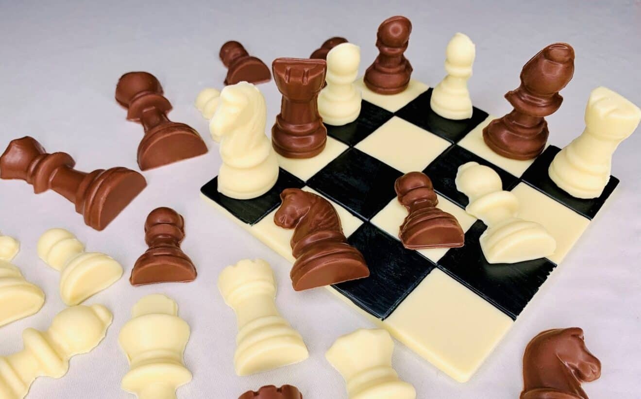 The Perfect Gift for Chocolate and Chess Lovers: The Chocolate Chess Set