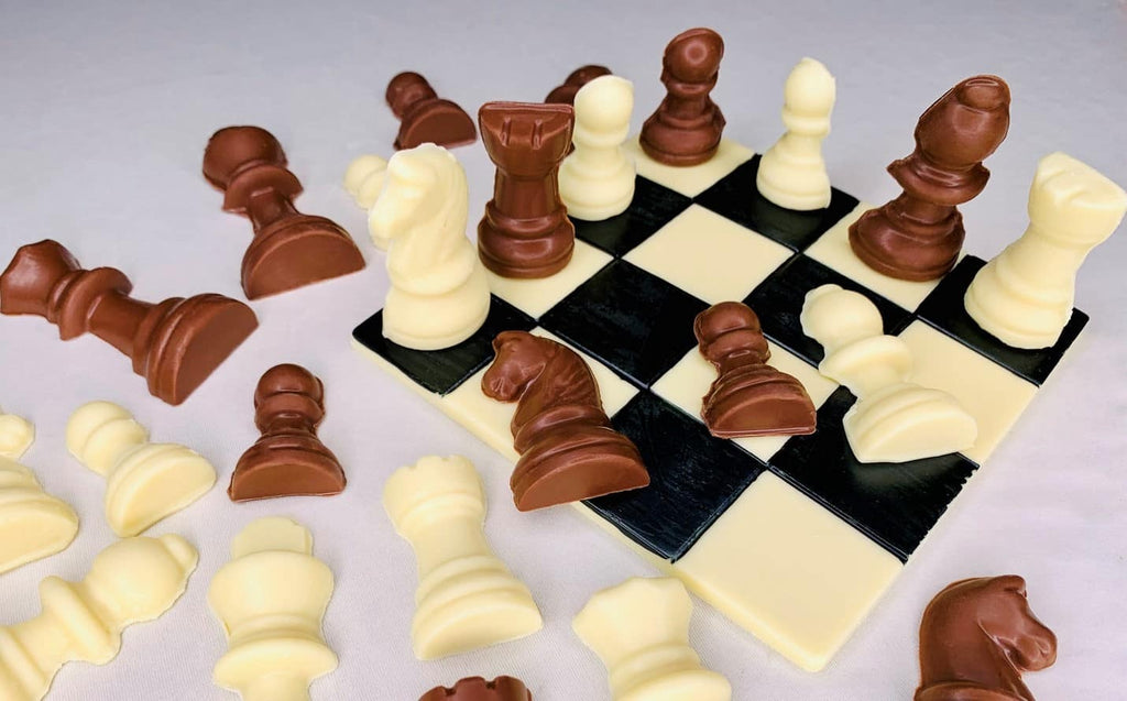 The Perfect Gift for Chocolate and Chess Lovers: The Chocolate Chess Set